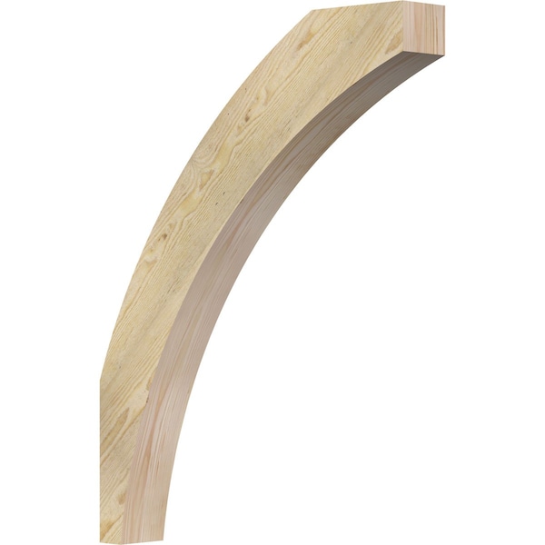 Ekena Millwork 4"W x 26"D x 34"H Thorton Rough Sawn Knee Brace, Douglas Fir BRC04X26X34THR00RDF - main